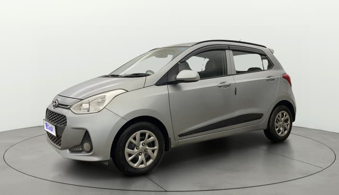 2019 Hyundai Grand i10 SPORTZ 1.2 KAPPA VTVT, CNG, Manual, 68,683 km, Left Front Diagonal
