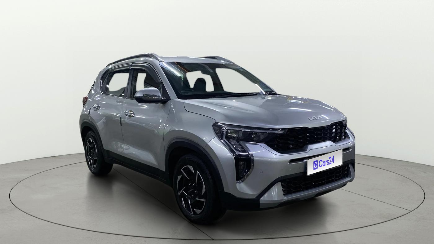 2024 KIA SONET HTK PLUS 1.2 PETROL MT, Petrol, Manual, 33,709 km, Right Front Diagonal