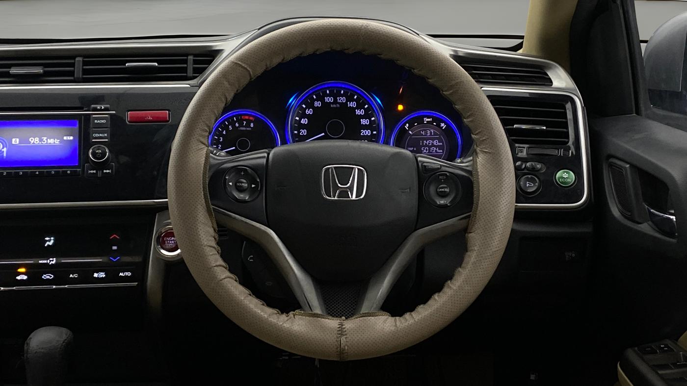 2015 Honda City 1.5L I-VTEC VX CVT, Petrol, Automatic, 1,14,945 km, Steering Wheel Close Up
