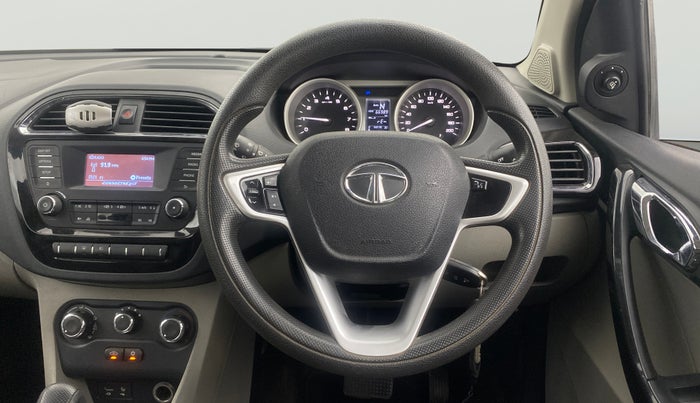 2017 Tata Tiago XZA PETROL, Petrol, Automatic, 66,985 km, Steering Wheel Close Up