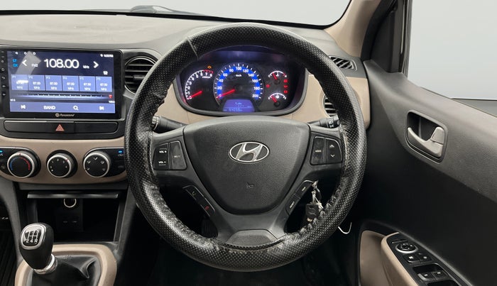 2014 Hyundai Xcent S (O) 1.2, Petrol, Manual, 64,040 km, Steering Wheel Close Up