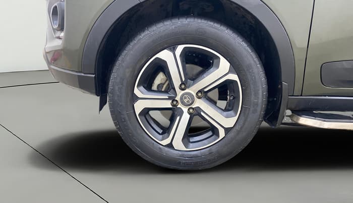 2021 Tata NEXON XZA PLUS SUNROOF PETROL, Petrol, Automatic, 58,864 km, Left Front Wheel