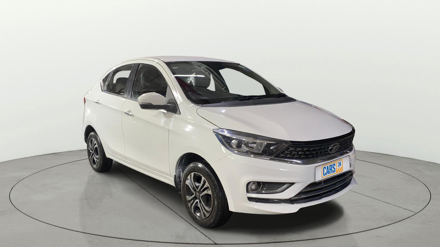2022 Tata TIGOR XZ PLUS CNG, CNG, Manual, 34,442 km, Right Front Diagonal