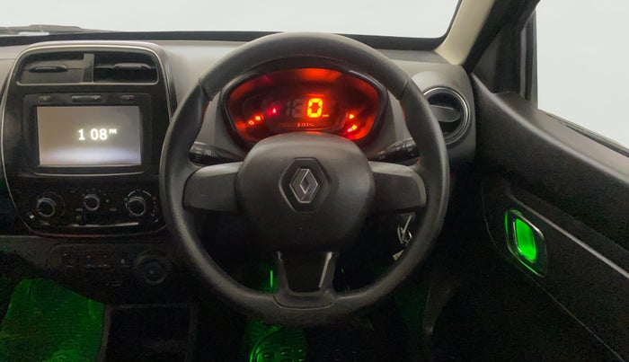 2019 Renault Kwid RXT 1.0 (O), Petrol, Manual, 31,523 km, Steering Wheel Close Up