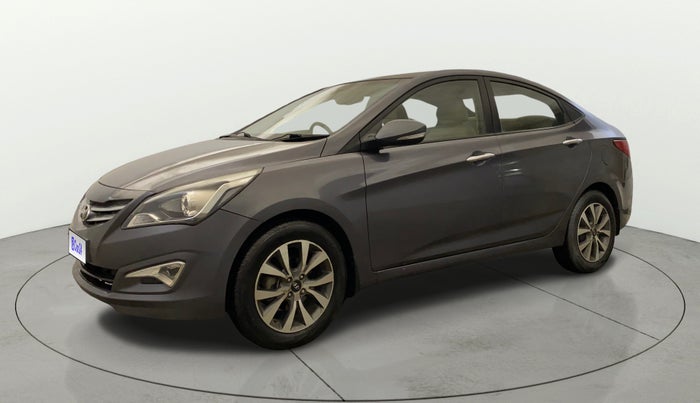 2015 Hyundai Verna FLUIDIC 4S 1.6 VTVT S(O), Petrol, Manual, 51,666 km, Left Front Diagonal