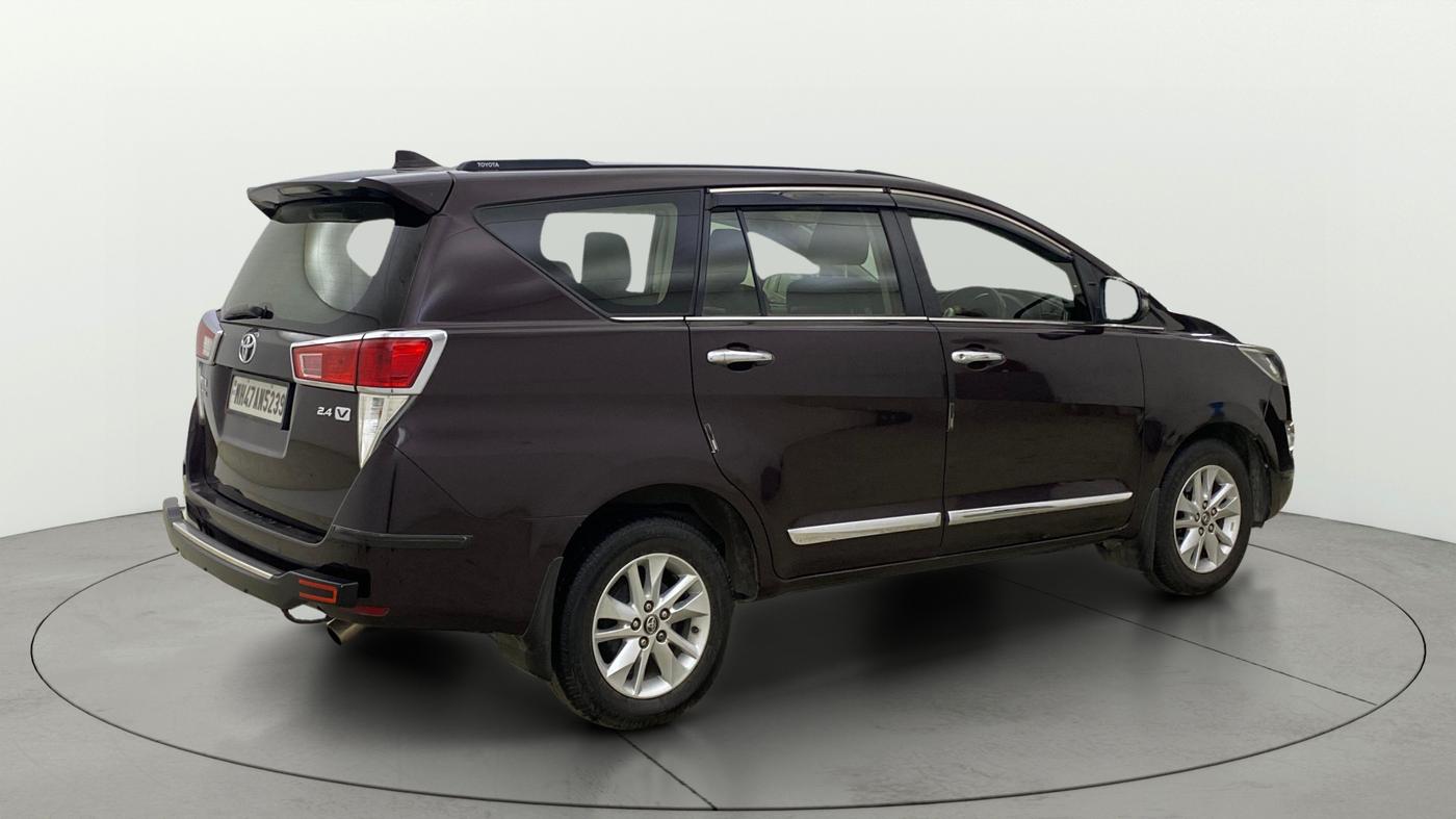 2019 Toyota Innova Crysta 2.4 VX 8 STR, Diesel, Manual, 80,404 km, Right Back Diagonal