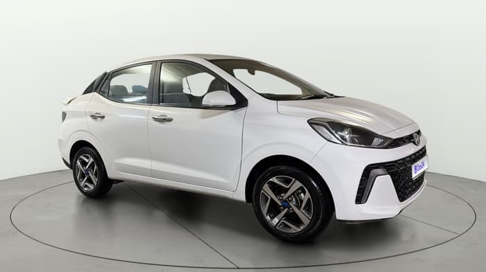 2023 Hyundai AURA SX 1.2 (O), Petrol, Manual, 9,839 km, Right Front Diagonal