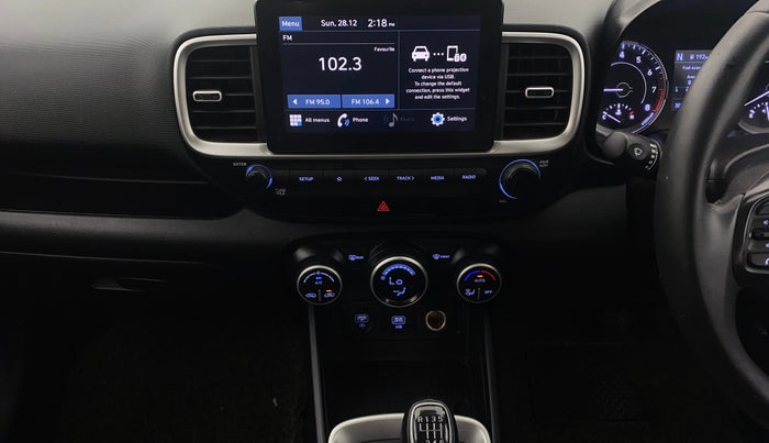2021 Hyundai VENUE SX 1.0 TURBO IMT, Petrol, Manual, 56,076 km, Air Conditioner