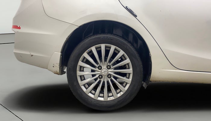 2015 Maruti Ciaz ZDI+ SHVS, Diesel, Manual, 71,978 km, Right Rear Wheel