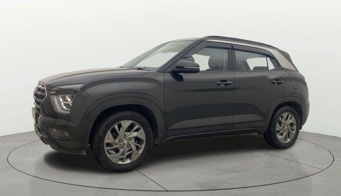 2020 Hyundai Creta SX (O) 1.4 TURBO DCT, Petrol, Automatic, 73,857 km, Left Front Diagonal