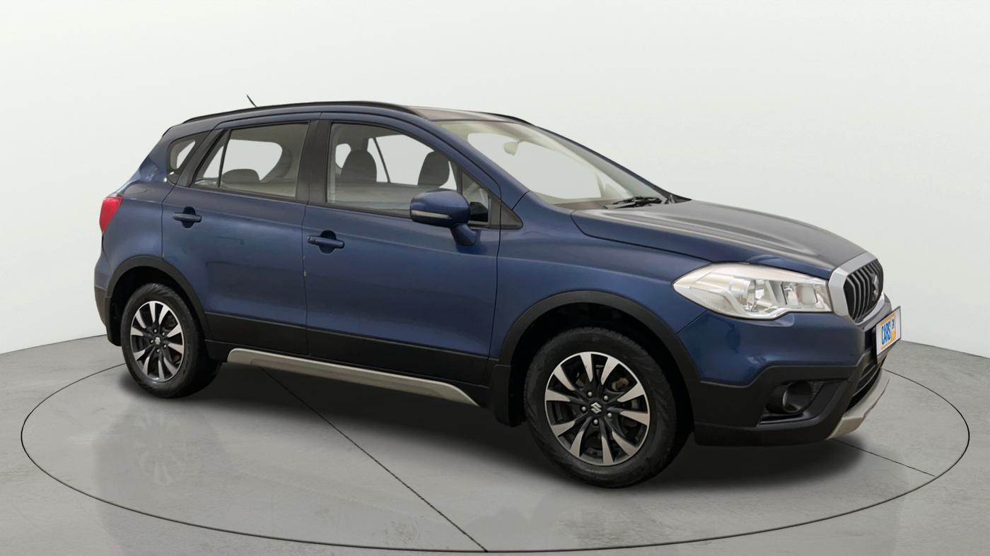2021 Maruti S Cross DELTA 1.5, Petrol, Manual, 85,466 km, Right Front Diagonal