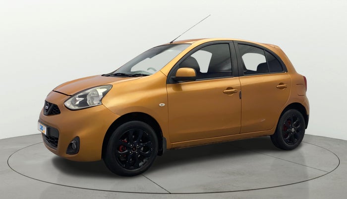 2017 Nissan Micra XV CVT, Petrol, Automatic, 1,09,555 km, Left Front Diagonal