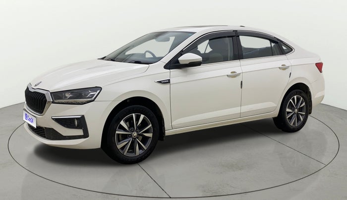 2024 Skoda SLAVIA STYLE 1.0L TSI AT, Petrol, Automatic, 26,163 km, Left Front Diagonal