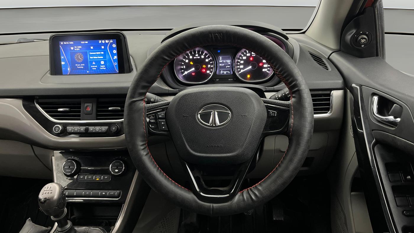 2019 Tata NEXON XZ PLUS PETROL DUAL TONE, Petrol, Manual, 41,765 km, Steering Wheel Close Up