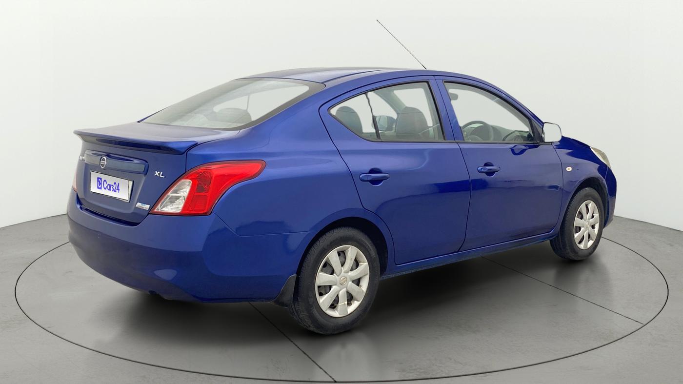 2013 Nissan Sunny XL CVT, Petrol, Automatic, 1,18,253 km, Right Back Diagonal