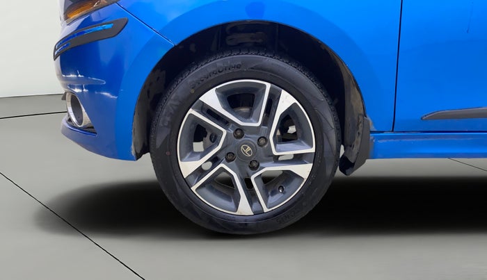 2018 Tata Tiago XZ PLUS DUAL TONE PETROL, Petrol, Manual, 80,193 km, Left Front Wheel