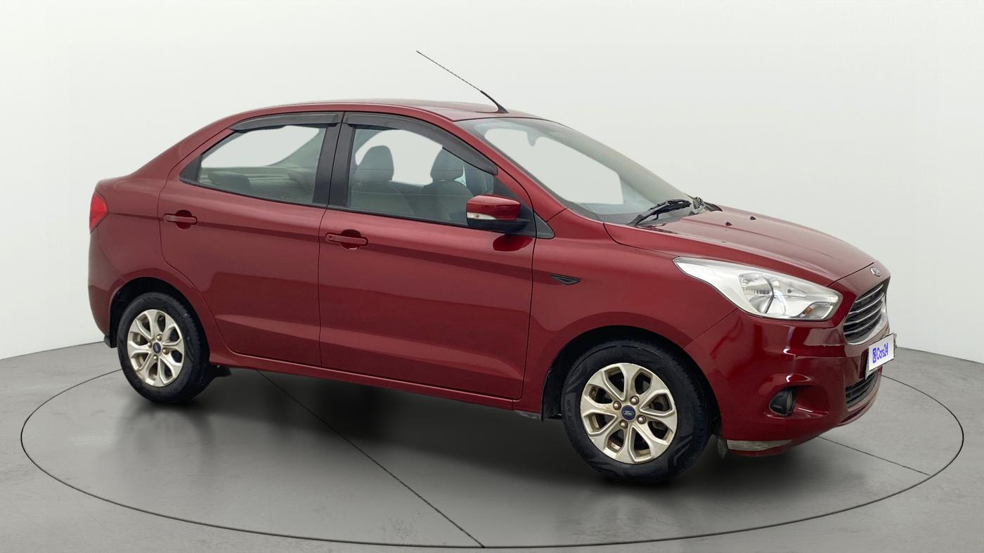 2017 Ford Figo Aspire TITANIUM 1.2 PETROL, Petrol, Manual, 74,890 km, Right Front Diagonal