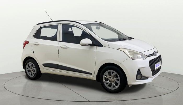 2017 Hyundai Grand i10 SPORTZ (O) 1.2 U2 CRDI, Diesel, Manual, 1,44,028 km, Right Front Diagonal