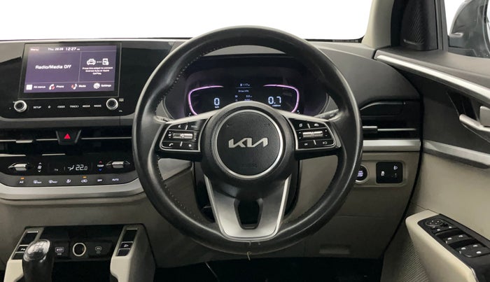 2022 KIA CARENS PRESTIGE PLUS 1.5 DIESEL 7 STR, Diesel, Manual, 73,010 km, Steering Wheel Close Up