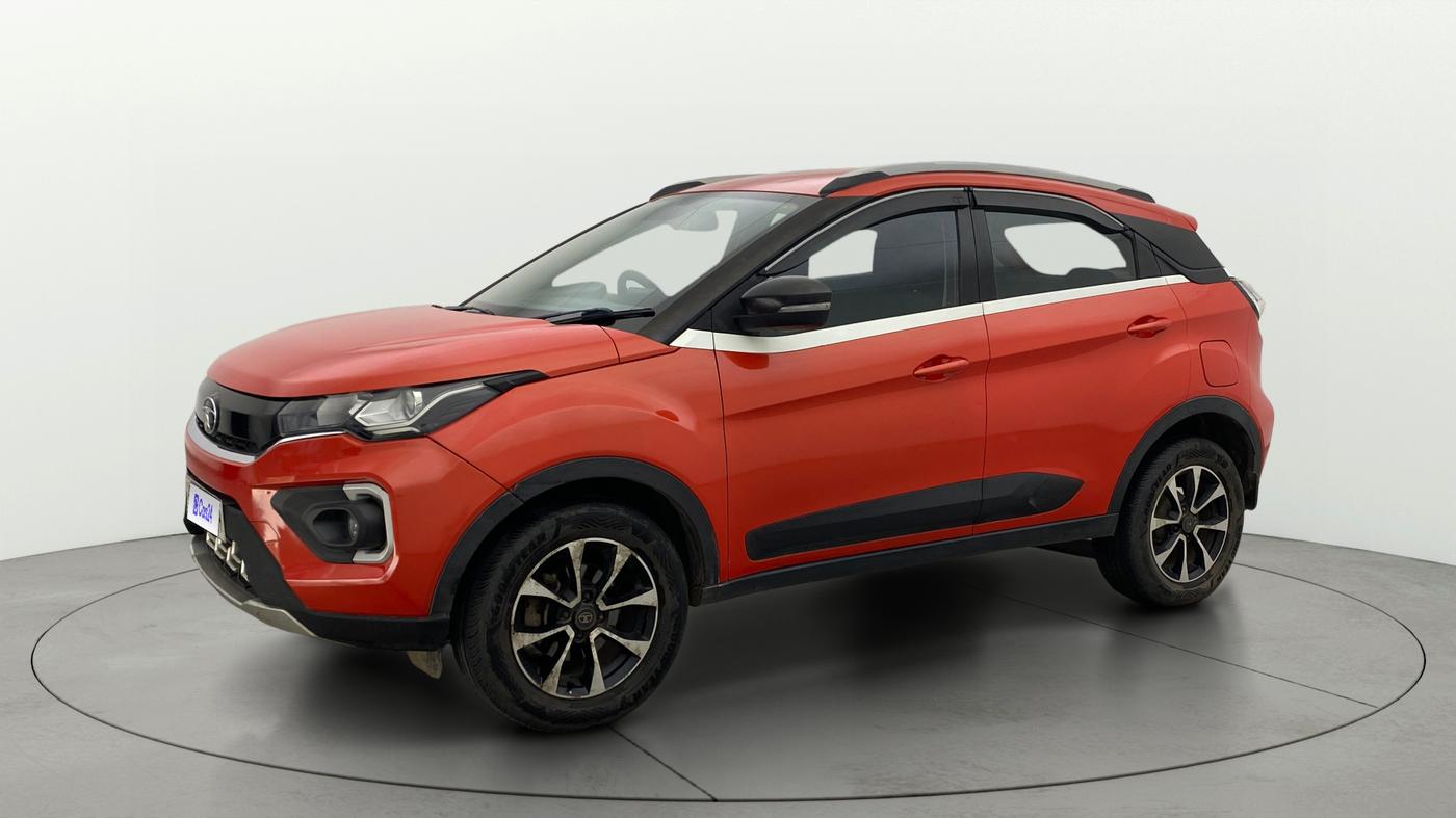 2020 Tata NEXON XZ PLUS DIESEL, Diesel, Manual, 77,215 km, Left Front Diagonal