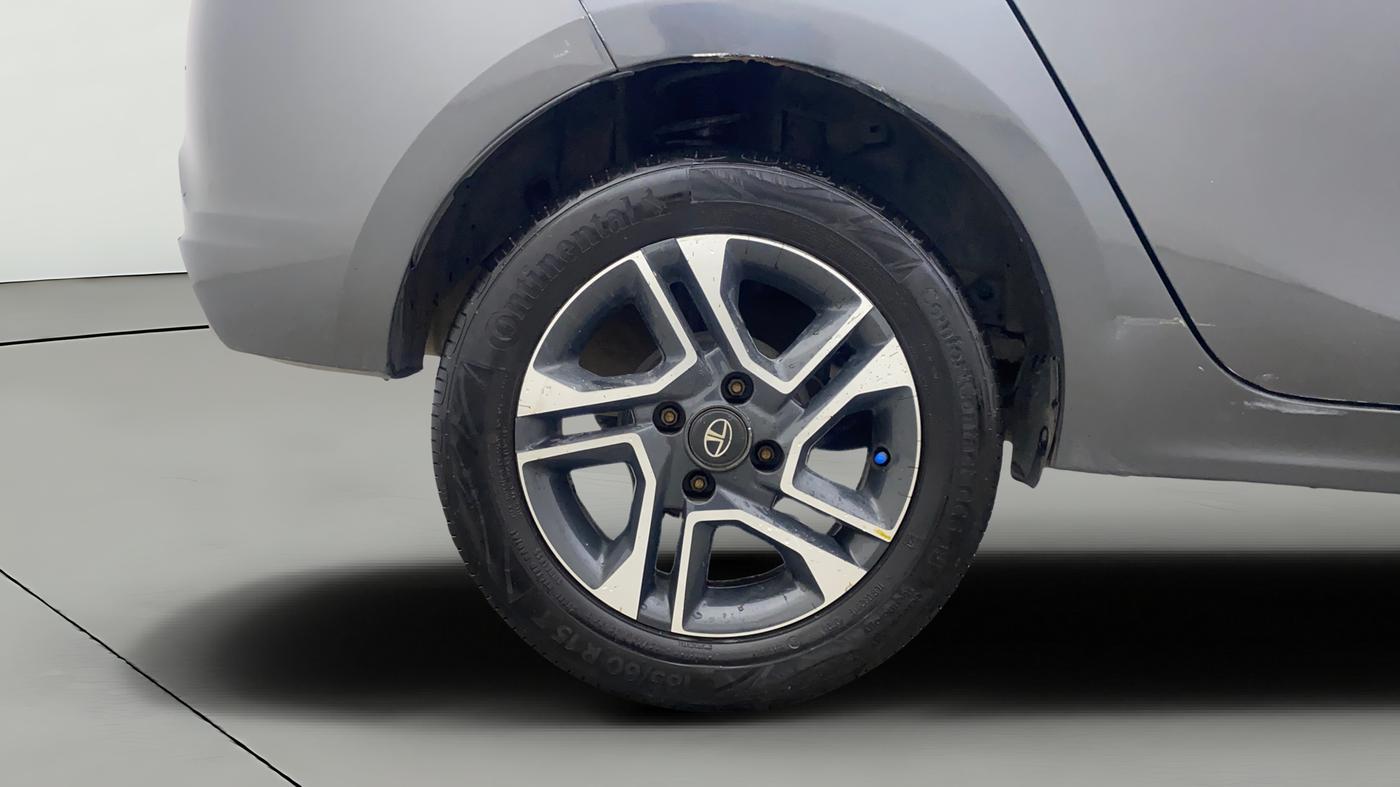 2021 Tata TIGOR XZA PLUS PETROL, Petrol, Automatic, 71,984 km, Right Rear Wheel