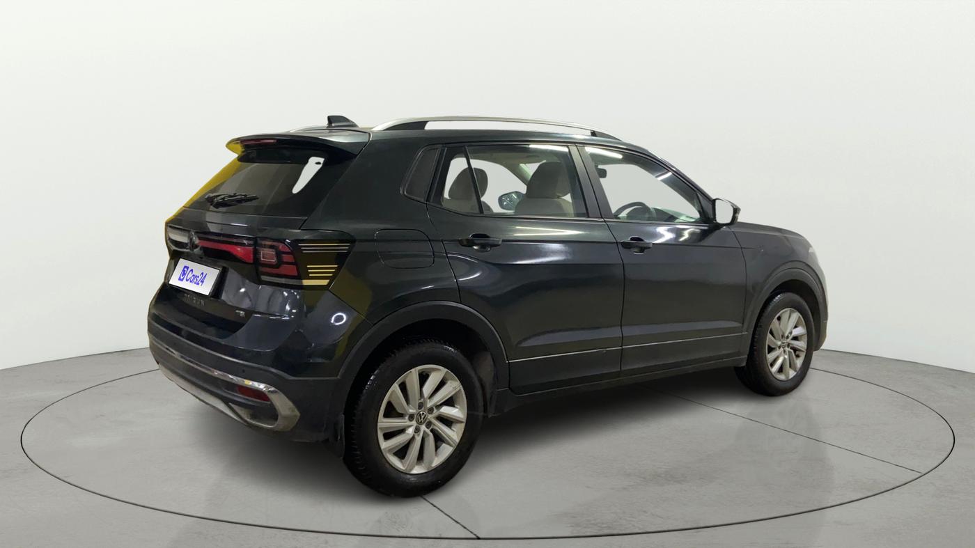 2022 Volkswagen TAIGUN HIGHLINE 1.0 TSI MT, Petrol, Manual, 66,495 km, Right Back Diagonal