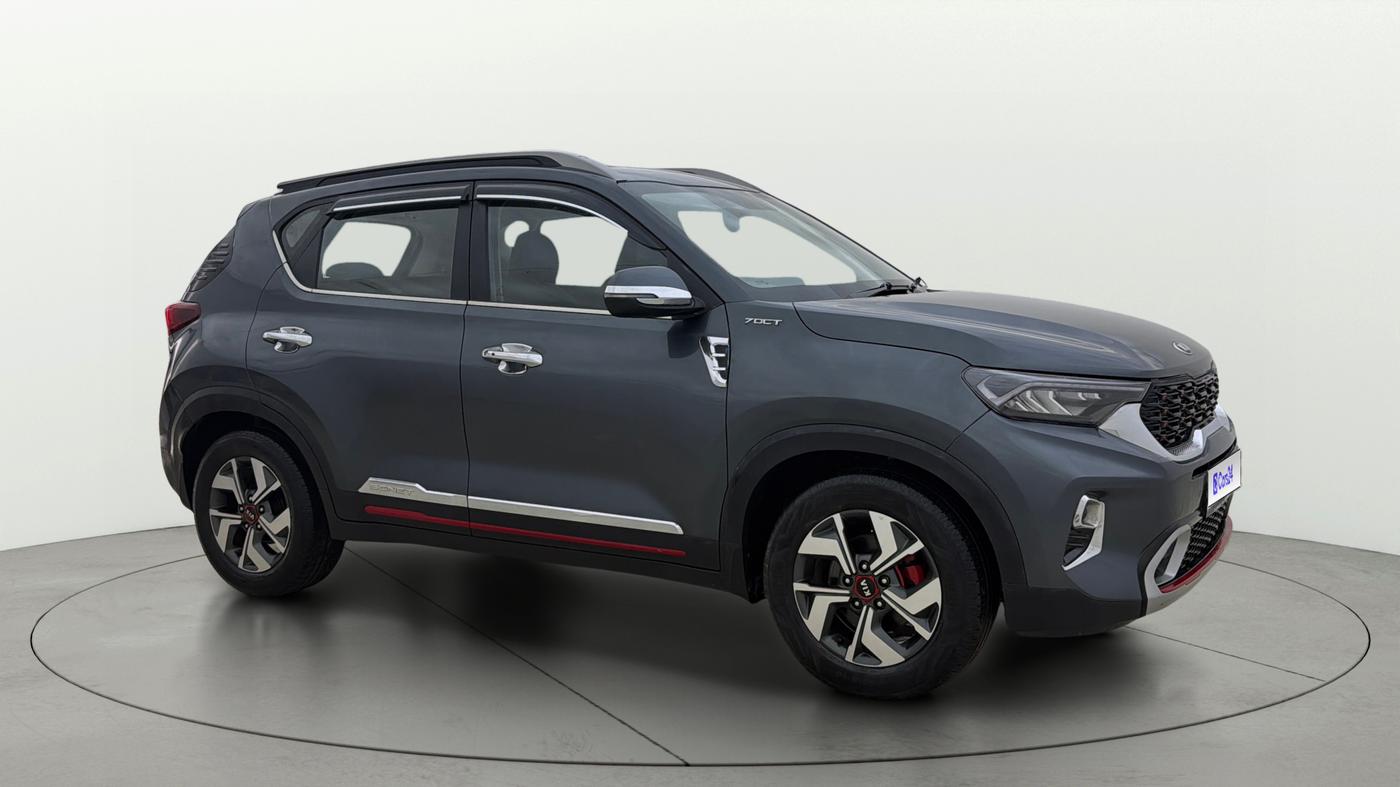2020 KIA SONET GTX PLUS 1.0 DCT, Petrol, Automatic, 43,647 km, Right Front Diagonal