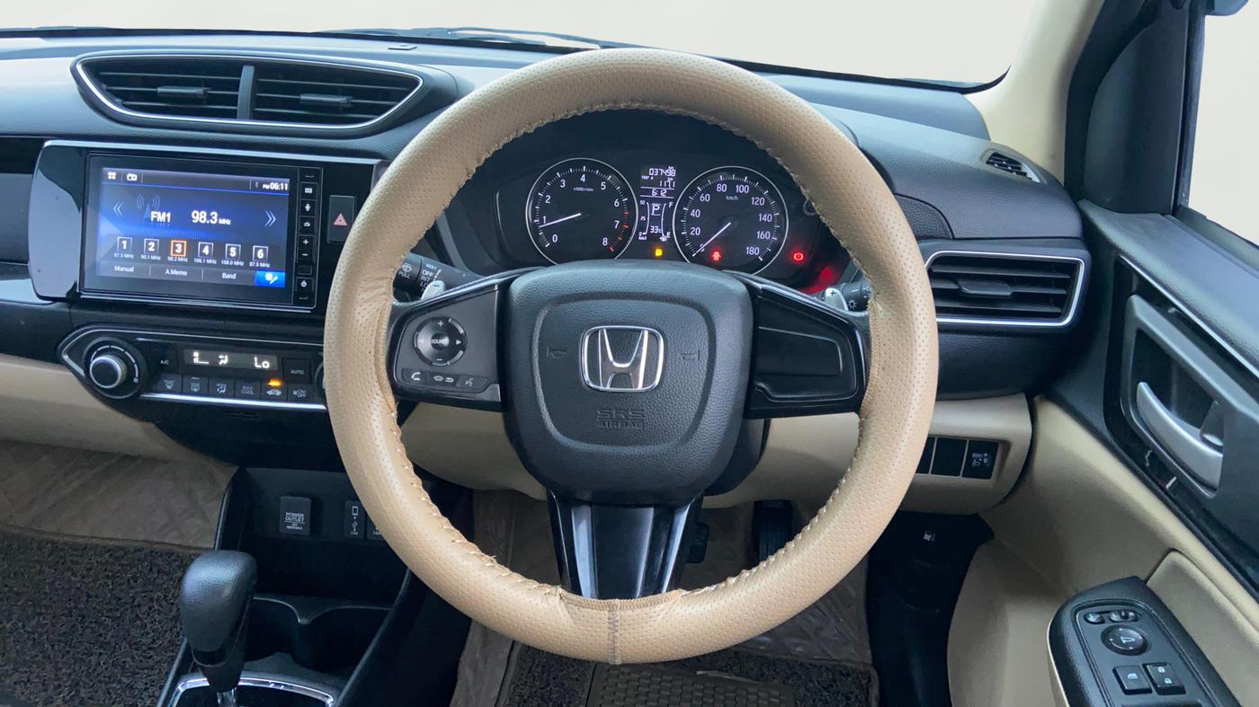 2020 Honda Amaze 1.2L I-VTEC VX CVT, Petrol, Automatic, 37,481 km, Steering Wheel Close Up