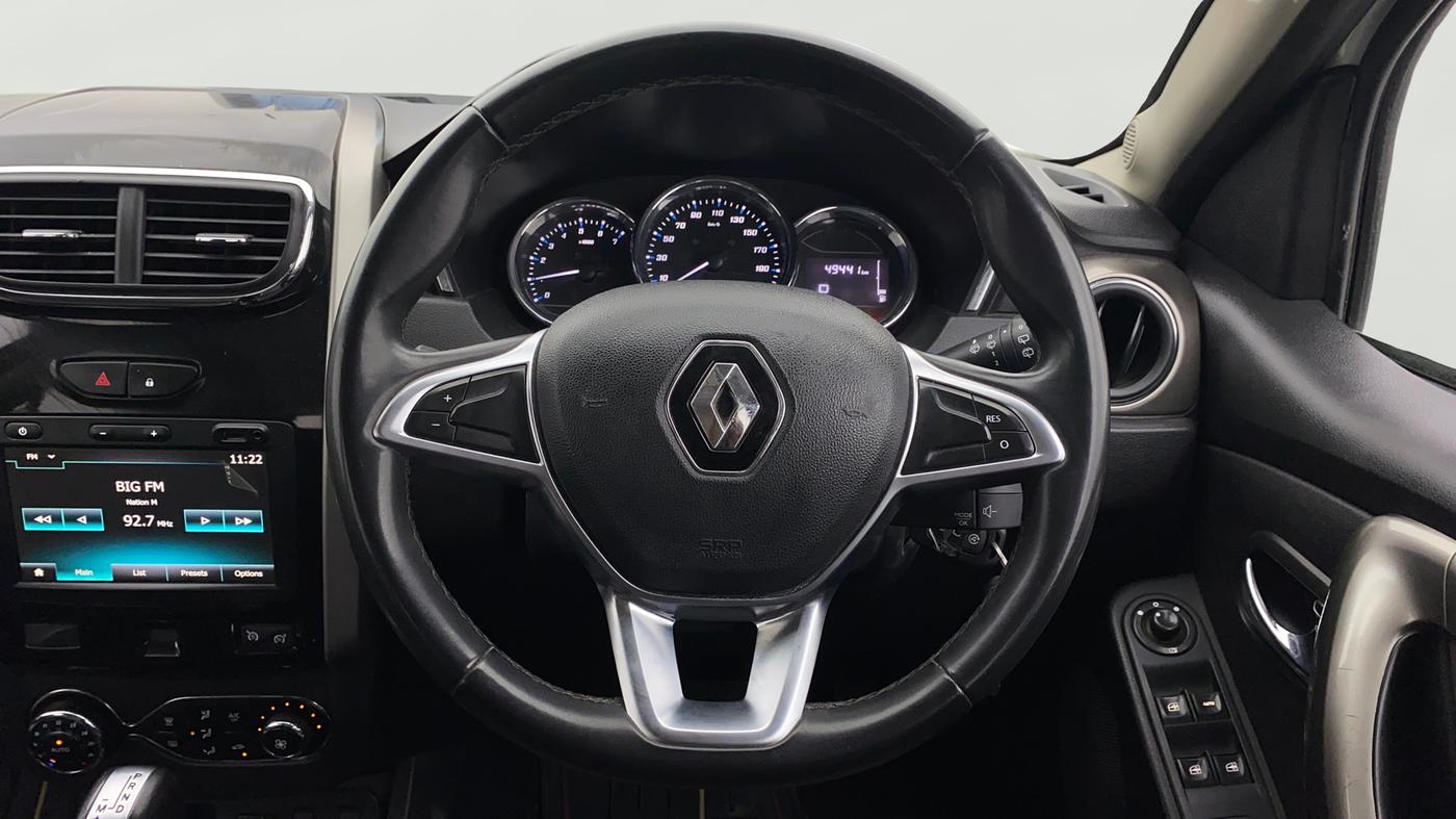 2021 Renault Duster RXZ 1.3 TURBO PETROL CVT, Petrol, Automatic, 49,438 km, Steering Wheel Close Up