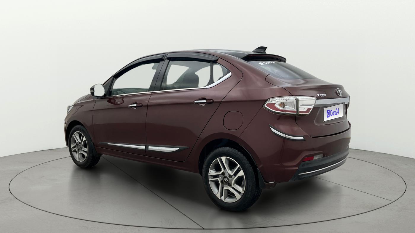 2022 Tata TIGOR XZA PLUS PETROL, Petrol, Automatic, 45,837 km, Left Back Diagonal