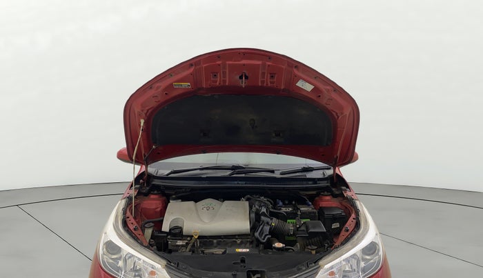 2018 Toyota YARIS J CVT, Petrol, Automatic, 1,09,463 km, Open Bonet