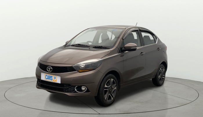 2017 Tata TIGOR XZ (O) PETROL, Petrol, Manual, 53,609 km, Left Front Diagonal