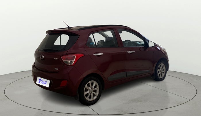 2014 Hyundai Grand i10 ASTA (O) 1.2 KAPPA VTVT, CNG, Manual, 75,911 km, Right Back Diagonal