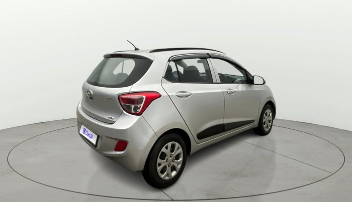 2015 Hyundai Grand i10 SPORTZ 1.2 KAPPA VTVT, CNG, Manual, 53,745 km, Right Back Diagonal