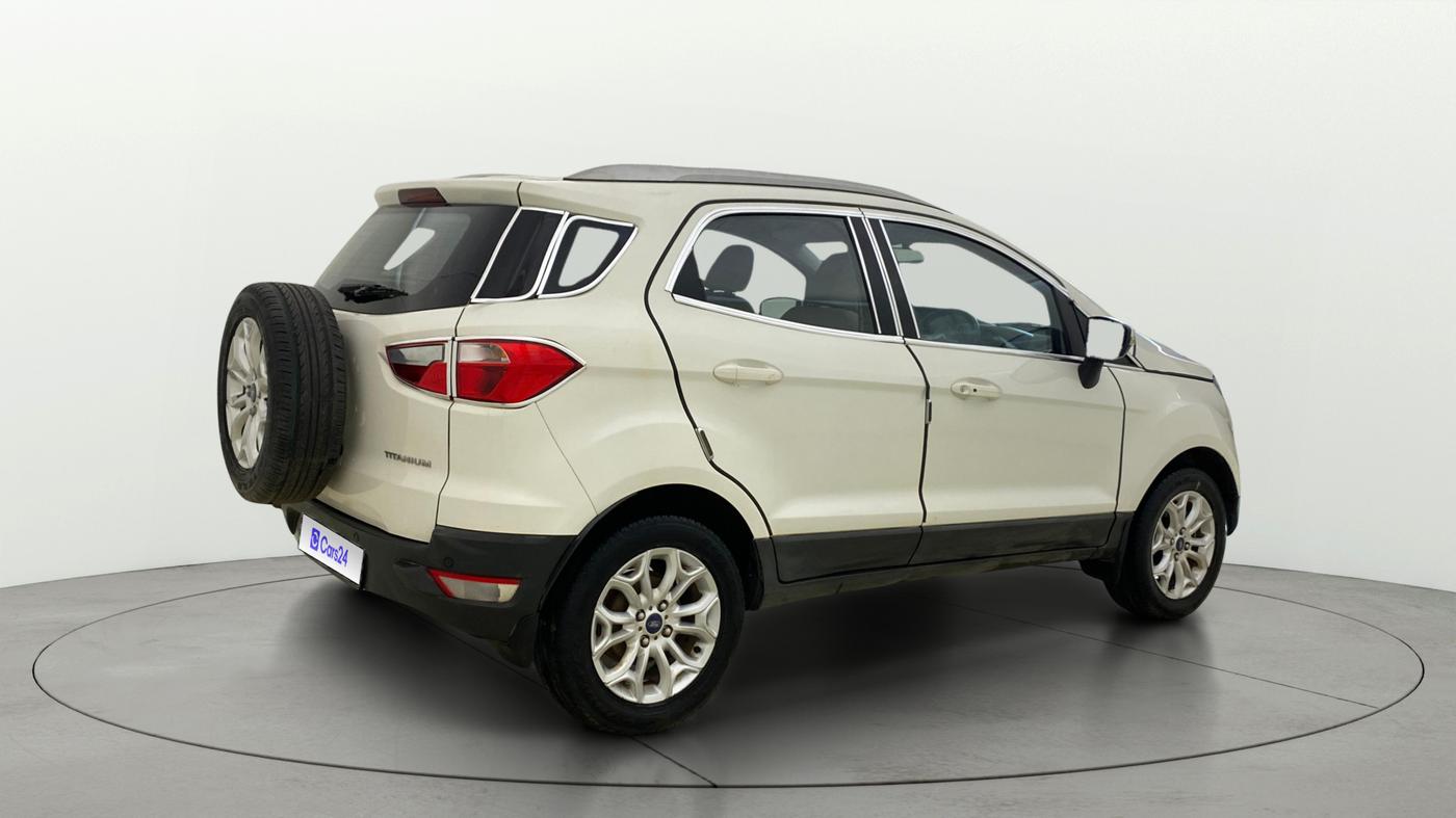 2017 Ford Ecosport TITANIUM 1.5L PETROL, CNG, Manual, 68,325 km, Right Back Diagonal