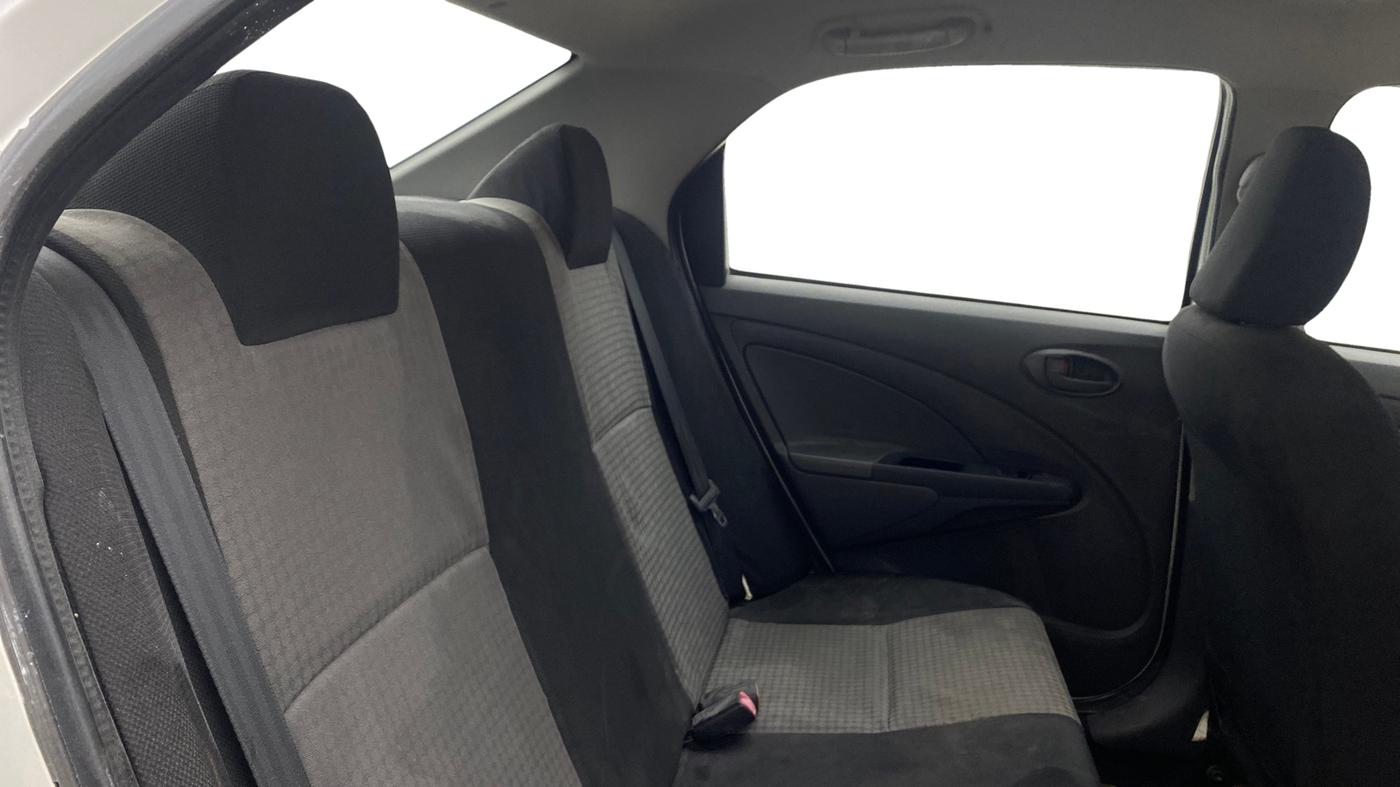 2013 Toyota Etios G, Petrol, Manual, 9,179 km, Right Side Rear Door Cabin