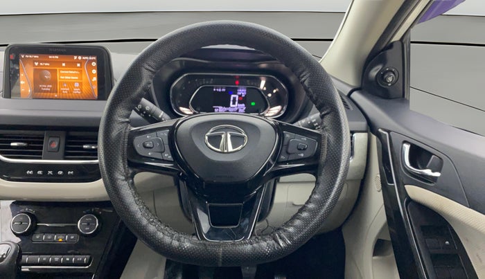 2021 Tata NEXON XZ PLUS (O) DIESEL, Diesel, Manual, 52,189 km, Steering Wheel Close Up