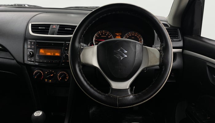 2017 Maruti Swift VXI O, Petrol, Manual, 90,205 km, Steering Wheel Close Up