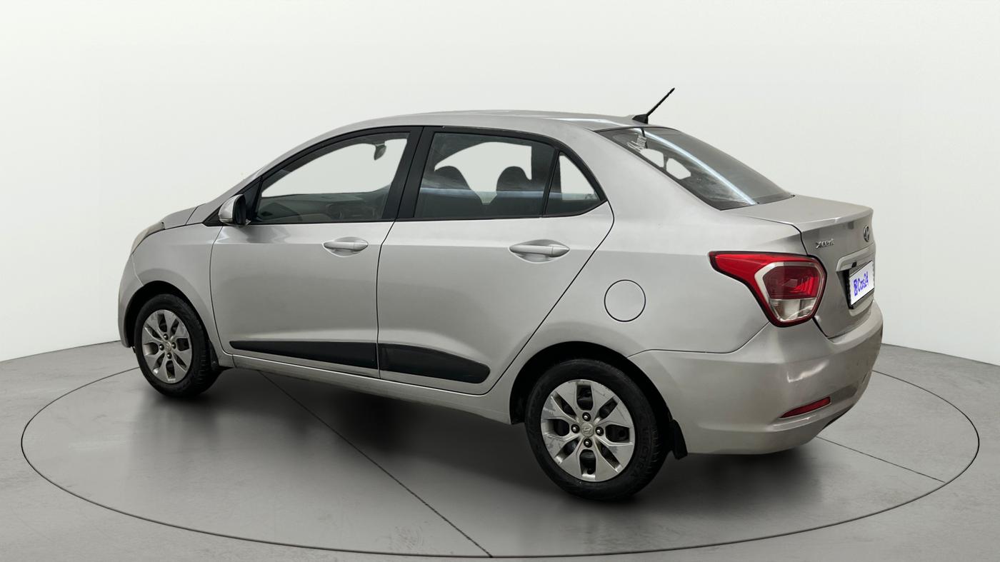 2015 Hyundai Xcent S 1.2, Petrol, Manual, 63,478 km, Left Back Diagonal