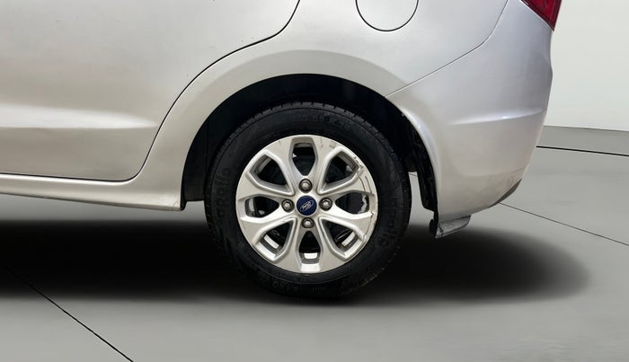 2017 Ford Figo Aspire TITANIUM 1.2 PETROL, CNG, Manual, 77,619 km, Left Rear Wheel