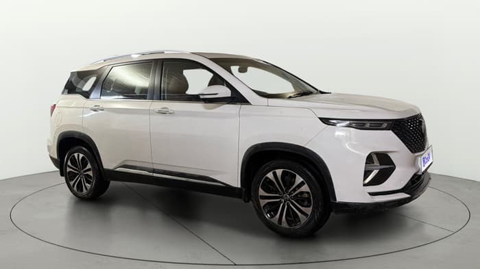 2021 MG HECTOR PLUS SHARP 1.5 PETROL TURBO DCT 6-STR, Petrol, Automatic, 1,08,155 km, Right Front Diagonal