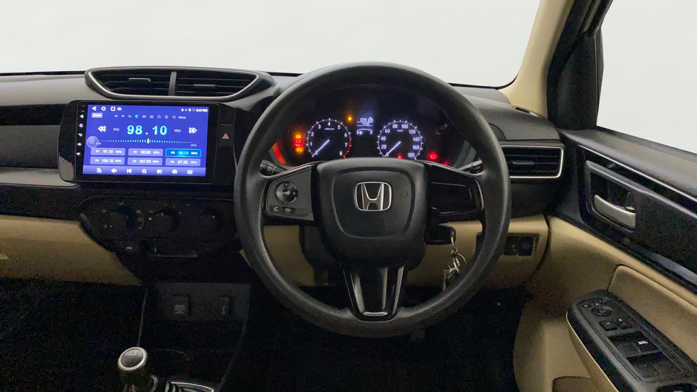 2021 Honda Amaze 1.2L I-VTEC S, CNG, Manual, 39,122 km, Steering Wheel Close Up