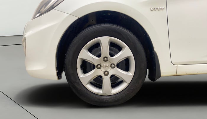 2013 Hyundai Verna FLUIDIC 1.6 VTVT EX, Petrol, Manual, 89,519 km, Left Front Wheel