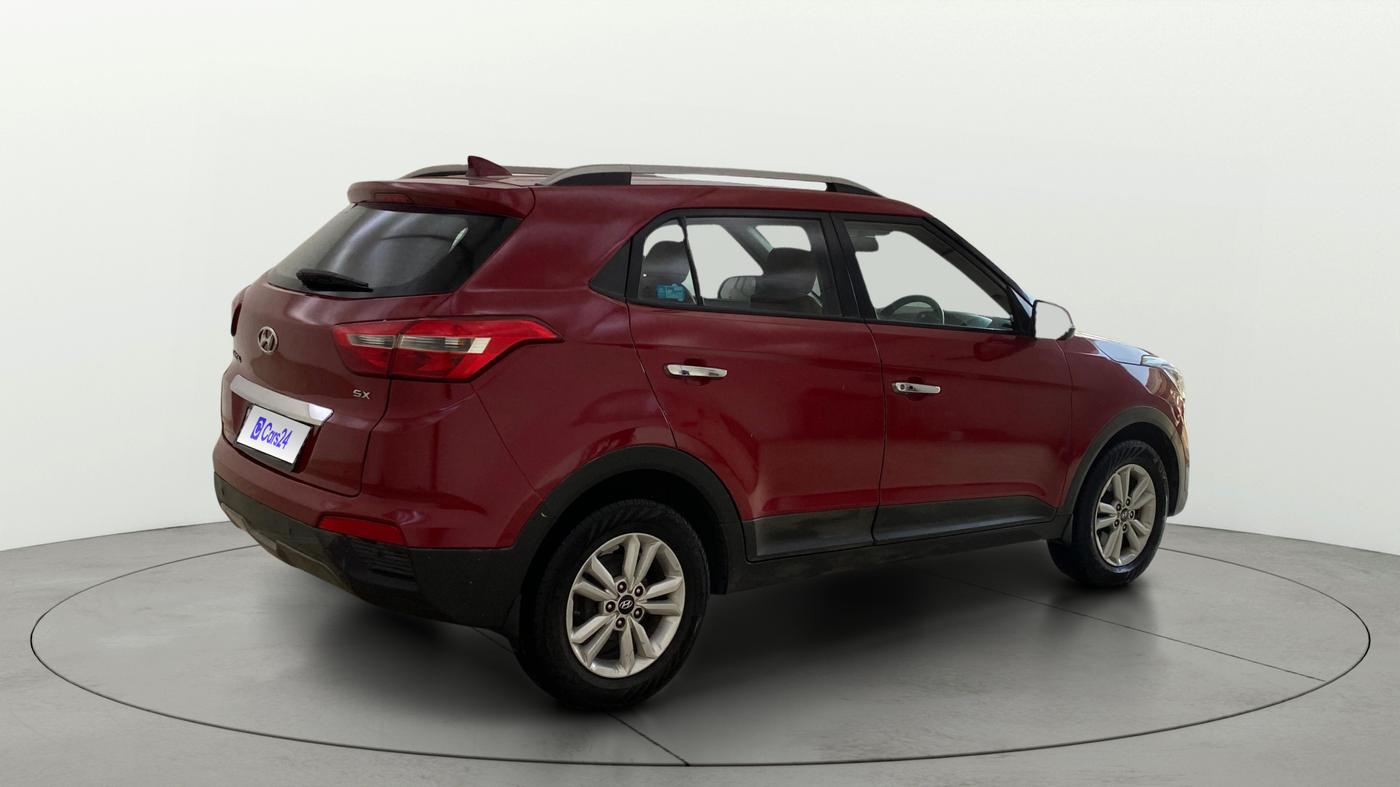 2016 Hyundai Creta SX PLUS 1.6 PETROL, Petrol, Manual, 1,32,115 km, Right Back Diagonal