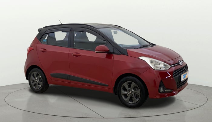 2018 Hyundai Grand i10 SPORTZ 1.2 KAPPA VTVT DUAL TONE, Petrol, Manual, 53,108 km, Right Front Diagonal