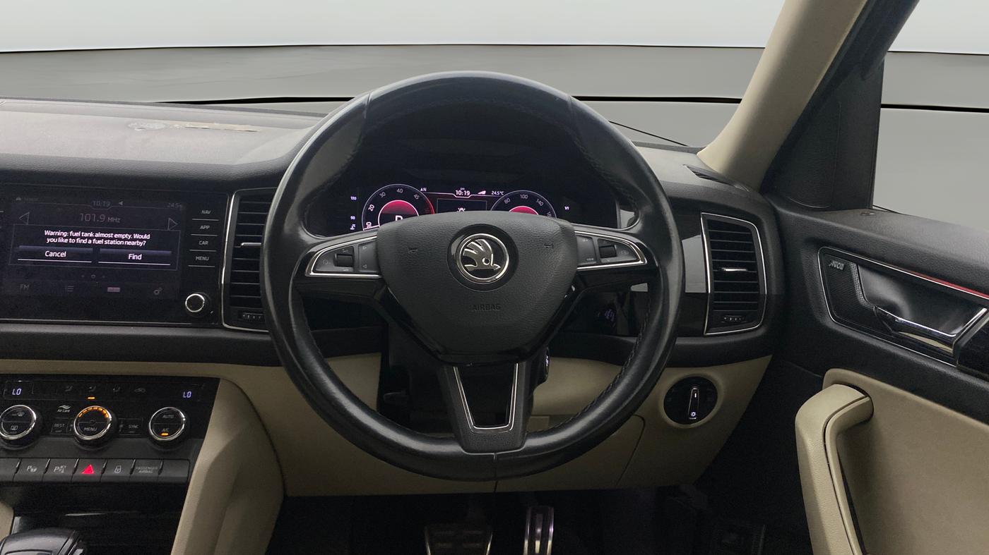 2019 Skoda Kodiaq L&K 2.0 TDI 4X4 AT, Diesel, Automatic, 96,601 km, Steering Wheel Close Up