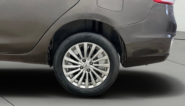 2015 Maruti Ciaz ZXI+ RS, Petrol, Manual, 89,704 km, Left Rear Wheel