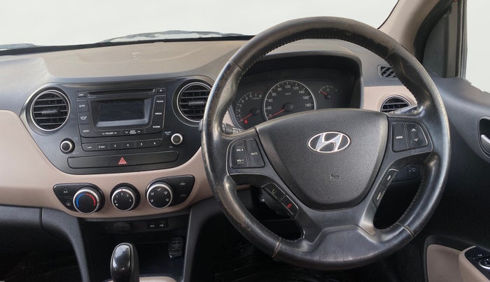 2014 Hyundai Grand i10 ASTA AT 1.2 KAPPA VTVT, Petrol, Automatic, 71,912 km, Steering Wheel Close Up