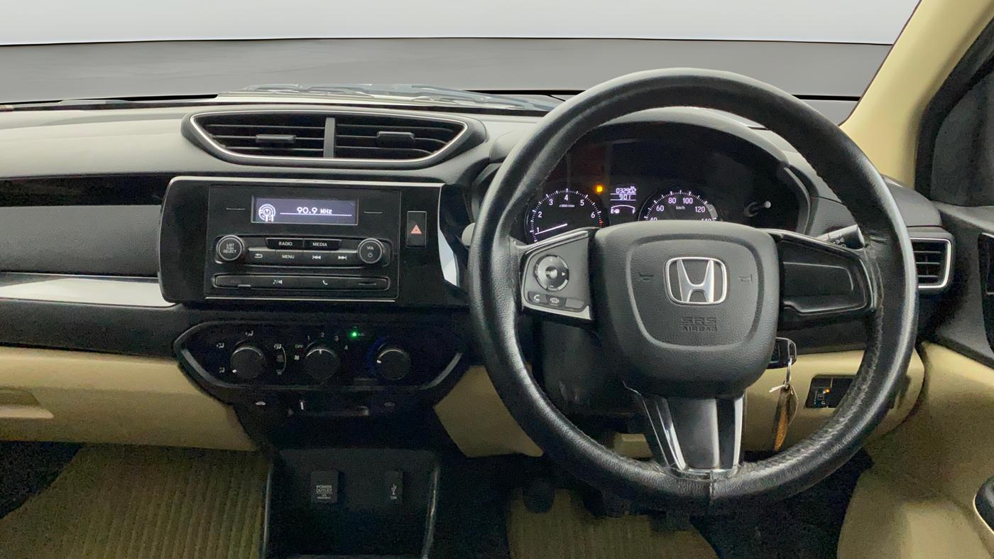 2019 Honda Amaze 1.2L I-VTEC S, CNG, Manual, 32,893 km, Steering Wheel Close Up