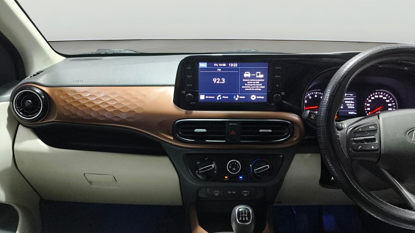 2023 Hyundai AURA SX 1.2, Petrol, Manual, 50,641 km, Air Conditioner